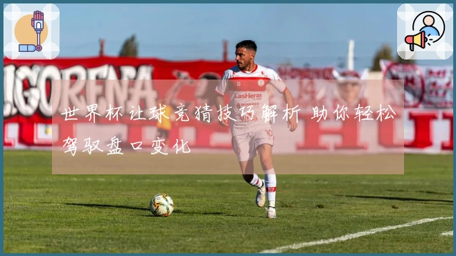 世界杯让球竞猜技巧解析 助你轻松驾驭盘口变化