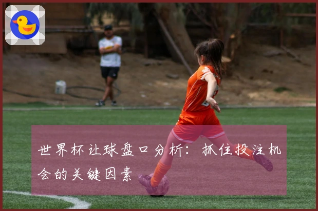 世界杯让球盘口分析：抓住投注机会的关键因素
