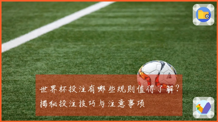 世界杯投注有哪些规则值得了解？揭秘投注技巧与注意事项